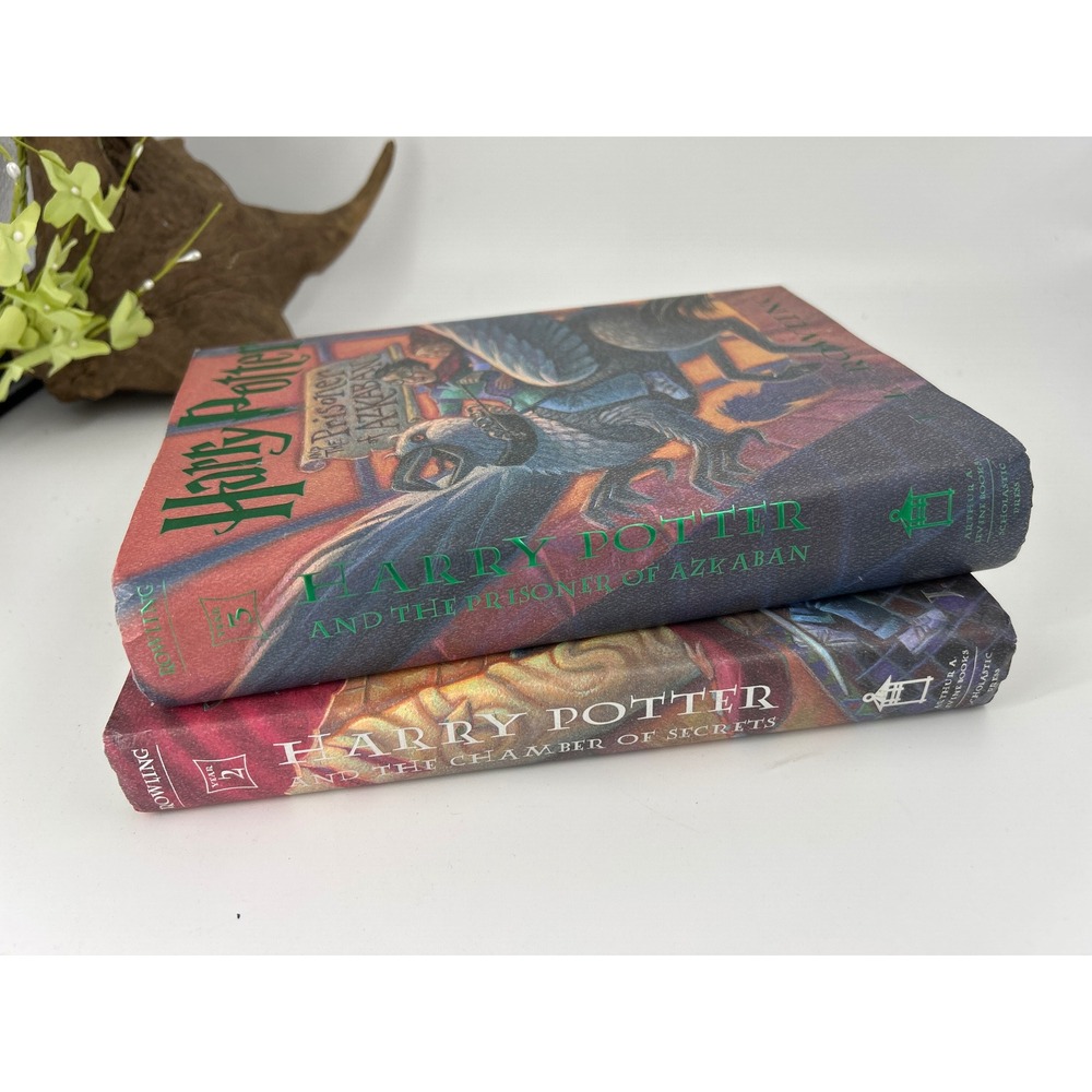 Harry Potter First American Edition Books Chamber of Secrets Prisoner of Azkaban